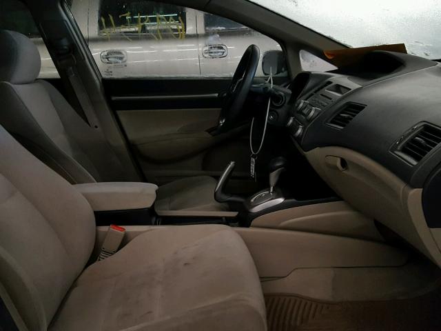 2HGFA1F84AH510800 - 2010 HONDA CIVIC EX ნაცრისფერი ფოტო 5