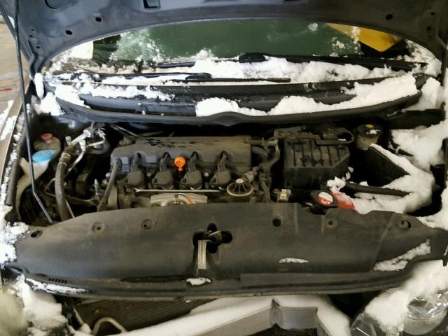 2HGFA1F84AH510800 - 2010 HONDA CIVIC EX ნაცრისფერი ფოტო 7
