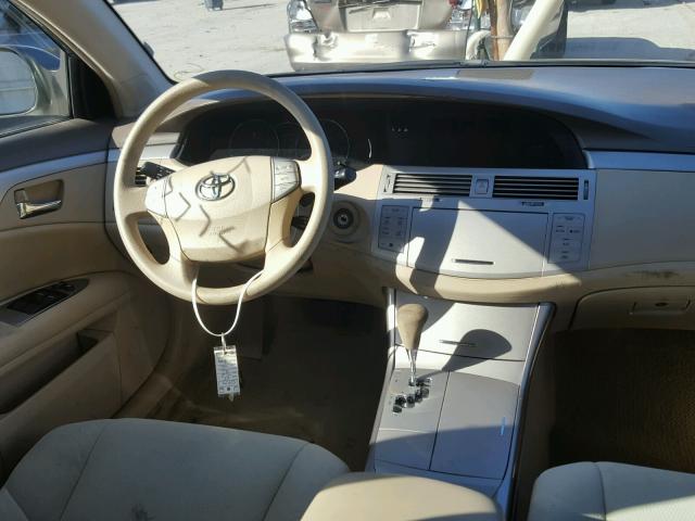 4T1BK36B25U052979 - 2005 TOYOTA AVALON XL GRAY photo 9