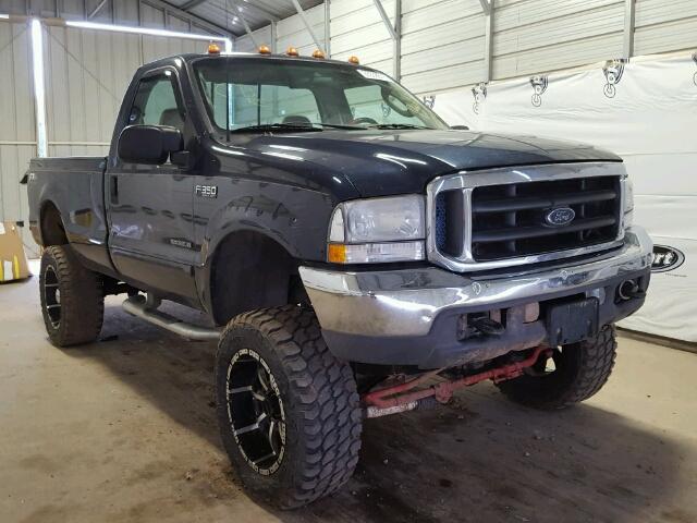 1FTSF31F23EA25551 - 2003 FORD F350 SRW S BLUE photo 1