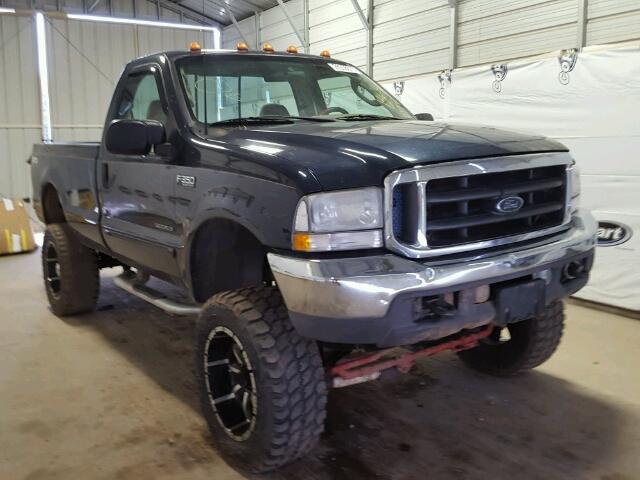 1FTSF31F23EA25551 - 2003 FORD F350 SRW S BLUE photo 9