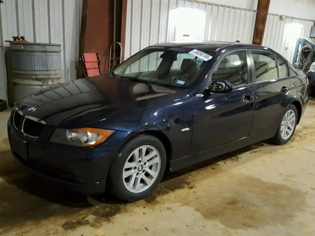 WBAVB17516NK39475 - 2006 BMW 325 I AUTO BLUE photo 2