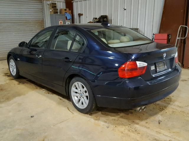 WBAVB17516NK39475 - 2006 BMW 325 I AUTO BLUE photo 3