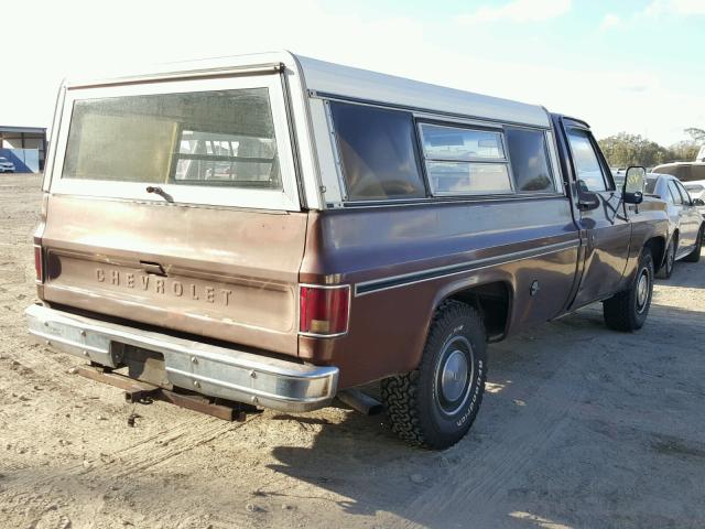 CCZ1481149865 - 1978 CHEVROLET C10 BROWN photo 4