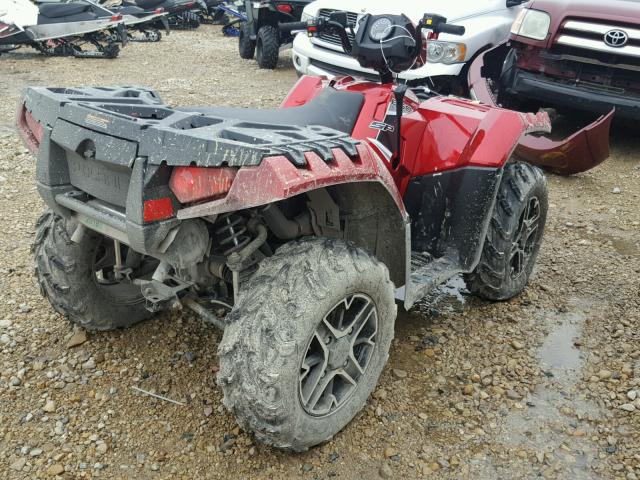 4XASXE850GA590830 - 2016 POLARIS SPORTSMAN RED photo 4