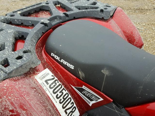 4XASXE850GA590830 - 2016 POLARIS SPORTSMAN RED photo 6