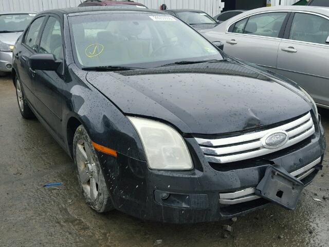 3FAHP07Z49R137402 - 2009 FORD FUSION SE BLACK photo 1