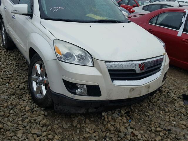 5GZEV33758J148182 - 2008 SATURN OUTLOOK XR თეთრი ფოტო 9