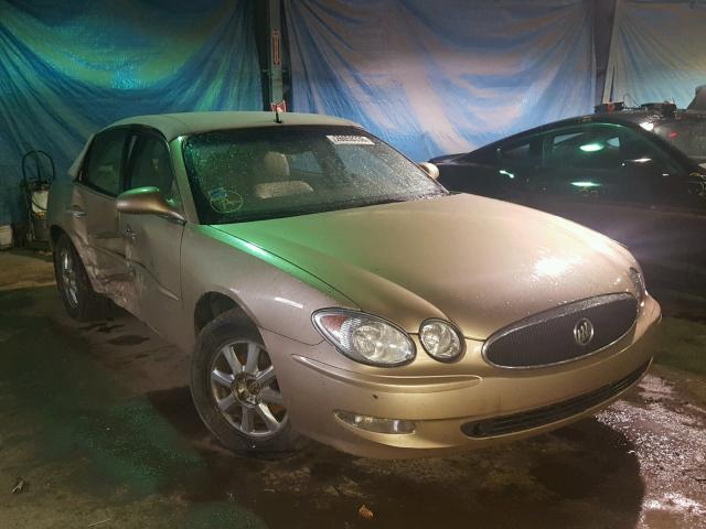 2G4WD532751249007 - 2005 BUICK LACROSSE C GOLD photo 1