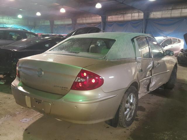 2G4WD532751249007 - 2005 BUICK LACROSSE C GOLD photo 4