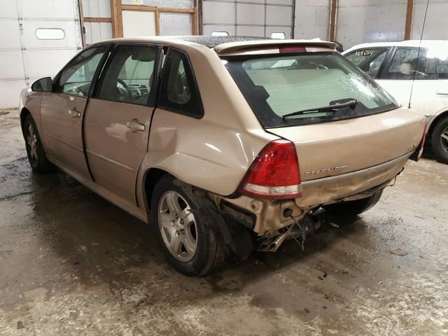 1G1ZU64875F172117 - 2005 CHEVROLET MALIBU MAX GOLD photo 3