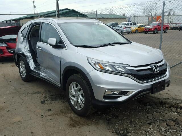 5J6RM4H79GL123027 - 2016 HONDA CR-V EX-L SILVER photo 1