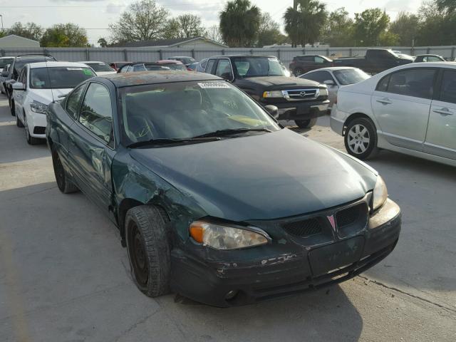 1G2NE12T8XM835016 - 1999 PONTIAC GRAND AM S GREEN photo 1