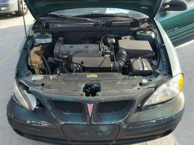 1G2NE12T8XM835016 - 1999 PONTIAC GRAND AM S GREEN photo 7