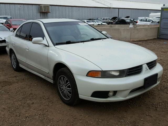 4A3AA46G03E086444 - 2003 MITSUBISHI GALANT ES WHITE photo 1