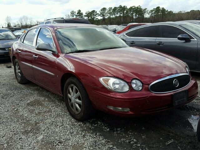 2G4WD582661187786 - 2006 BUICK LACROSSE C RED photo 1
