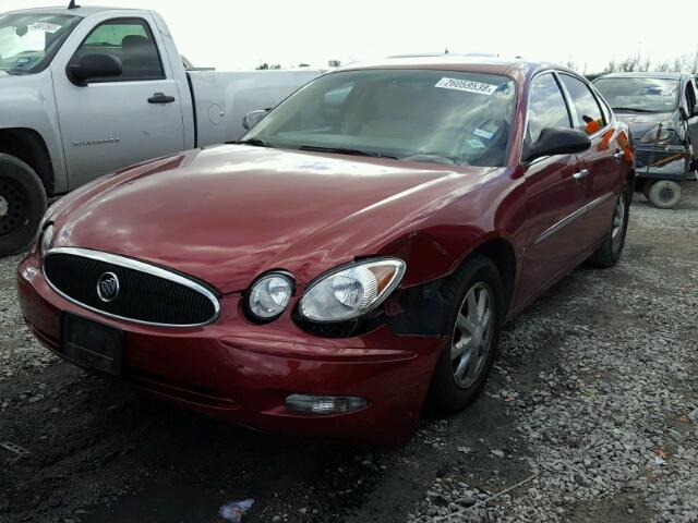 2G4WD582661187786 - 2006 BUICK LACROSSE C RED photo 2