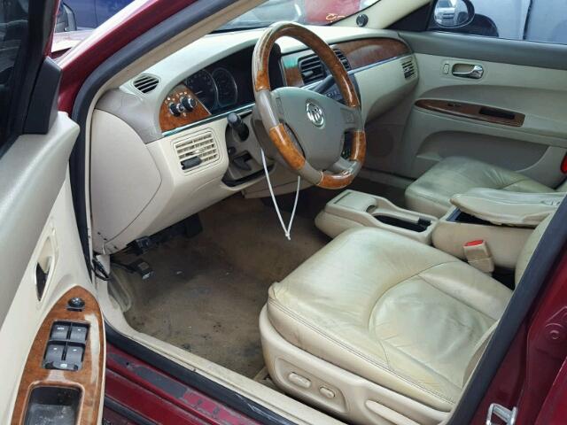 2G4WD582661187786 - 2006 BUICK LACROSSE C RED photo 9