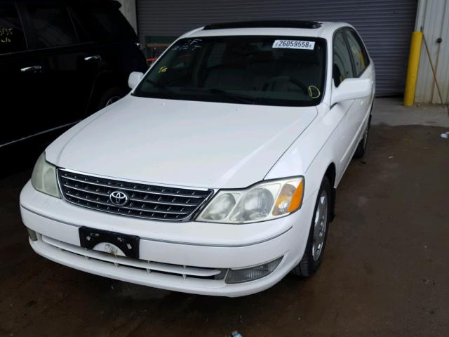 4T1BF28B34U343369 - 2004 TOYOTA AVALON XL WHITE photo 2