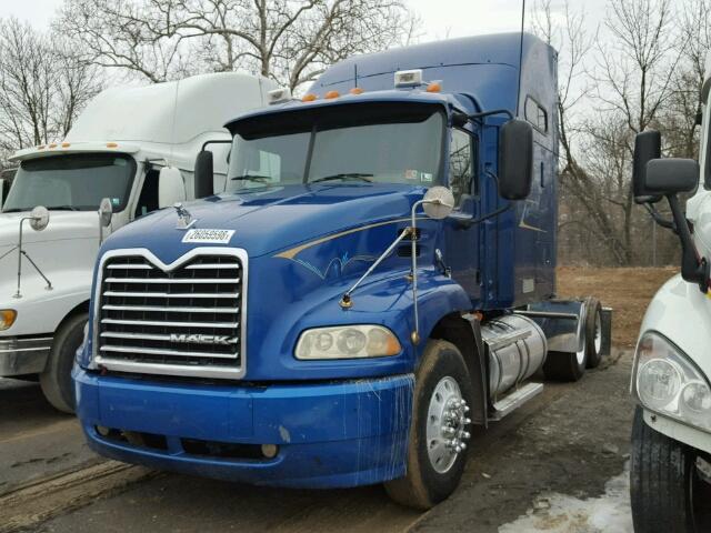 1M1AP02YX7N002418 - 2007 MACK 600 CXP600 BLUE photo 2