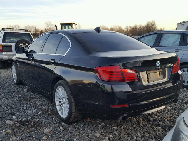 WBAFU7C56BC870865 - 2011 BMW 535 XI BLACK photo 3