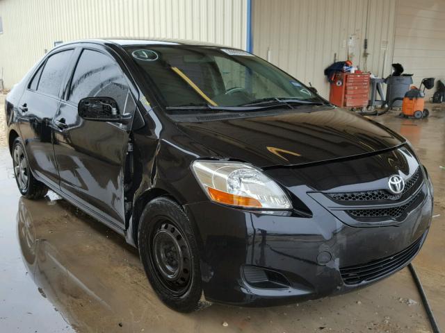 JTDBT923271052083 - 2007 TOYOTA YARIS BLACK photo 1