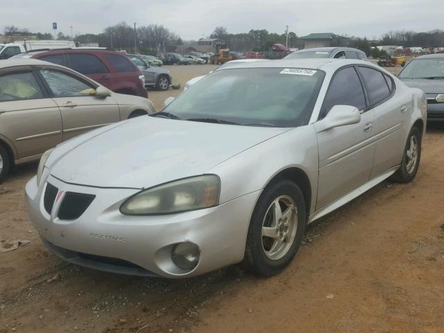 2G2WS522X41130236 - 2004 PONTIAC GRAND PRIX SILVER photo 2