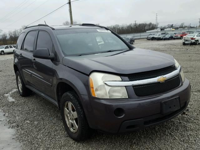 2CNDL13F786033493 - 2008 CHEVROLET EQUINOX LS CHARCOAL photo 1