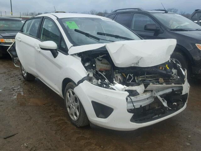 3FADP4TJ5DM215164 - 2013 FORD FIESTA S WHITE photo 1