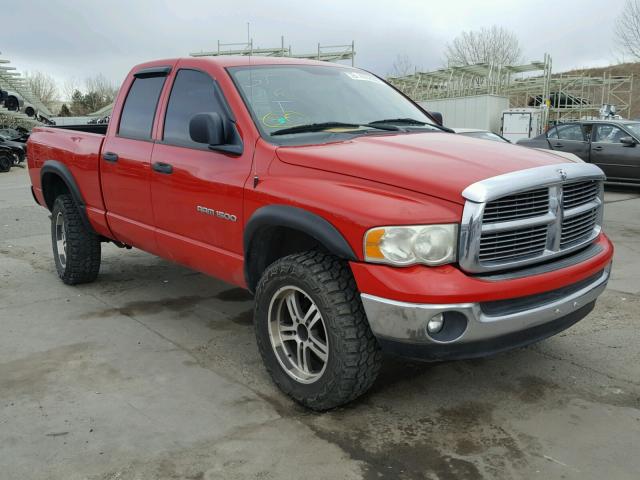 1D7HU18D53S353787 - 2003 DODGE RAM 1500 S RED photo 1