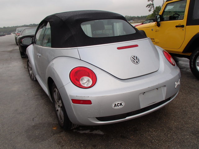 3VWRF31Y56M308618 - 2006 VOLKSWAGEN NEW BEETLE SILVER photo 3