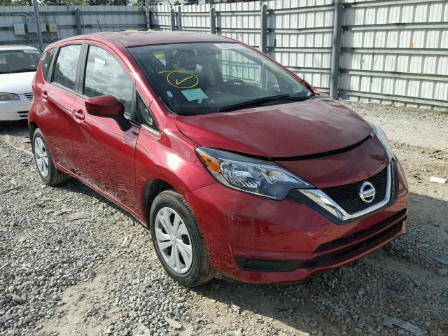 3N1CE2CP7JL361350 - 2018 NISSAN VERSA NOTE RED photo 1