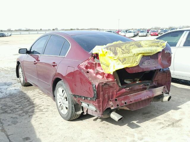 1N4AL2AP1AN435008 - 2010 NISSAN ALTIMA BAS MAROON photo 3