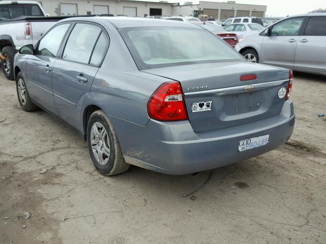 1G1ZS58F17F288554 - 2007 CHEVROLET MALIBU LS ლურჯი ფოტო 3