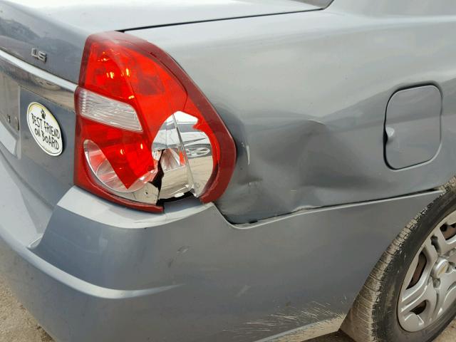 1G1ZS58F17F288554 - 2007 CHEVROLET MALIBU LS ლურჯი ფოტო 9