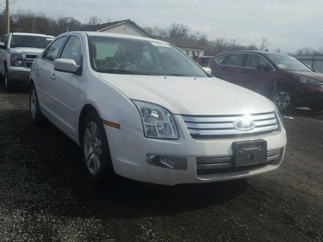 3FAHP08Z69R111060 - 2009 FORD FUSION SEL WHITE photo 1