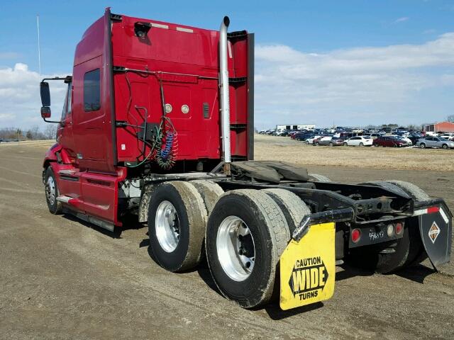 3HSDHSJR4CN446593 - 2012 INTERNATIONAL PROSTAR 红色 照片 3