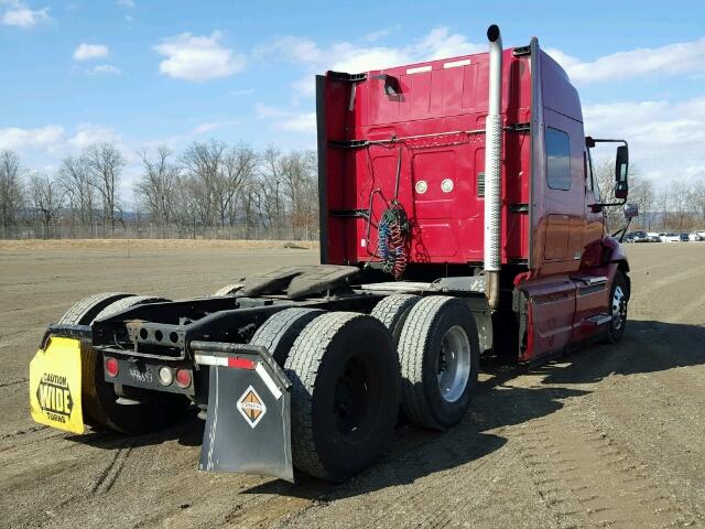 3HSDHSJR4CN446593 - 2012 INTERNATIONAL PROSTAR 红色 照片 4