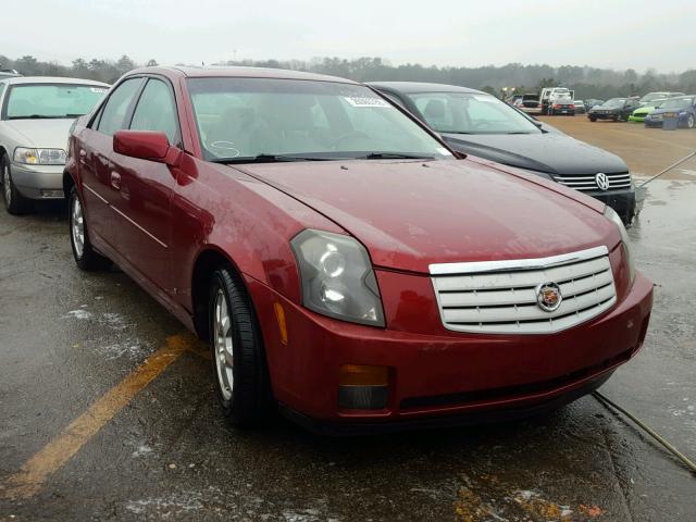 1G6DM57T970108567 - 2007 CADILLAC CTS RED photo 1