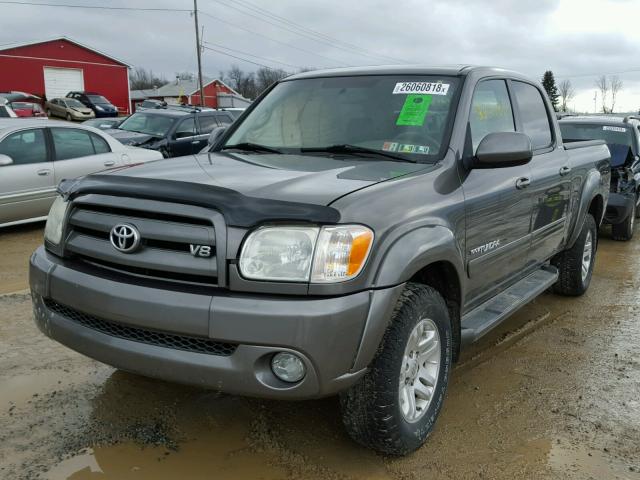 5TBDT48196S549515 - 2006 TOYOTA TUNDRA DOU GRAY photo 2