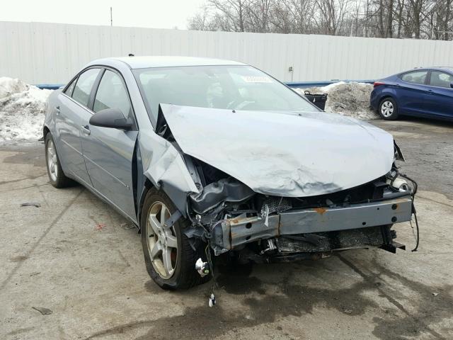 1G2ZG58N374207375 - 2007 PONTIAC G6 BASE GRAY photo 1