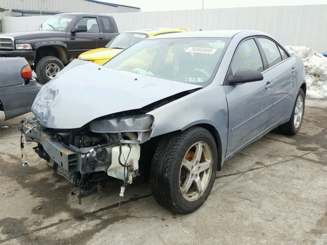 1G2ZG58N374207375 - 2007 PONTIAC G6 BASE GRAY photo 2