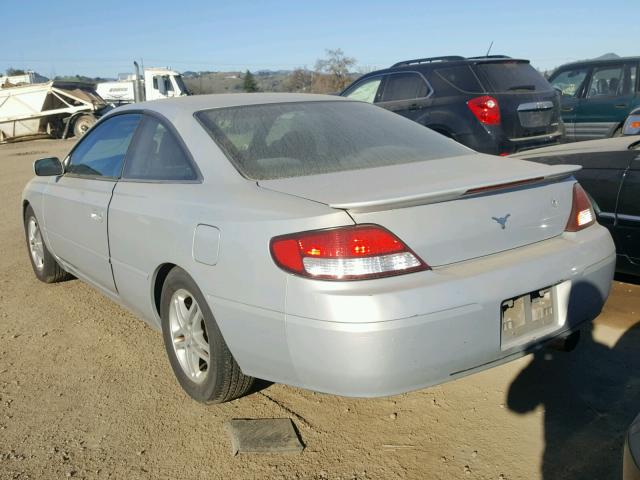 2T1CF22P41C500963 - 2001 TOYOTA CAMRY SOLA SILVER photo 3