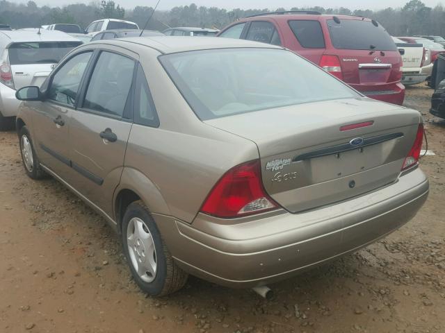 1FAFP33P34W114874 - 2004 FORD FOCUS LX GOLD photo 3