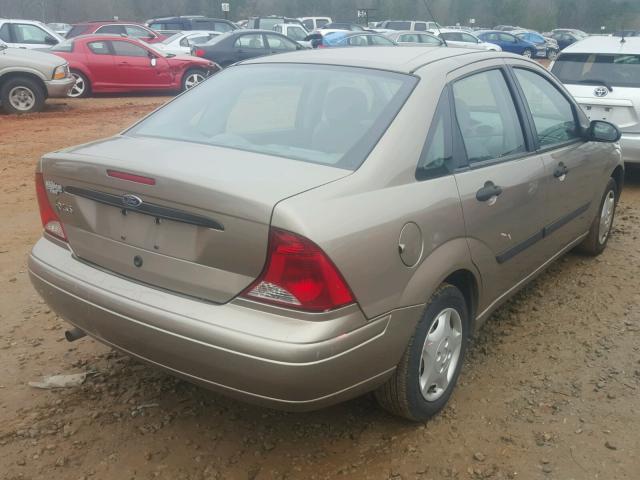 1FAFP33P34W114874 - 2004 FORD FOCUS LX GOLD photo 4