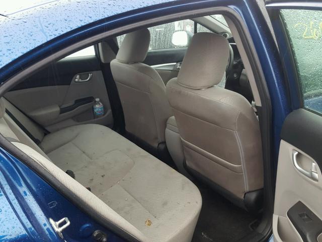 19XFB2F85DE065405 - 2013 HONDA CIVIC EX ლურჯი ფოტო 5