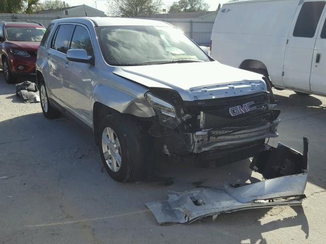 2CTALMEC8B6317433 - 2011 GMC TERRAIN SL SILVER photo 1