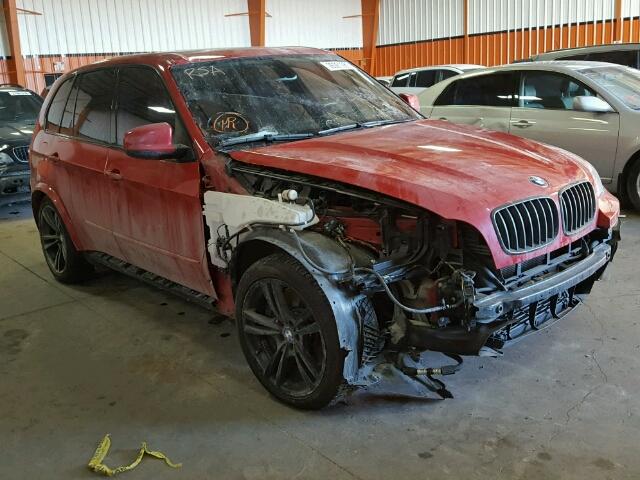 5YMGY0C5XALK25676 - 2010 BMW X5 M RED photo 1