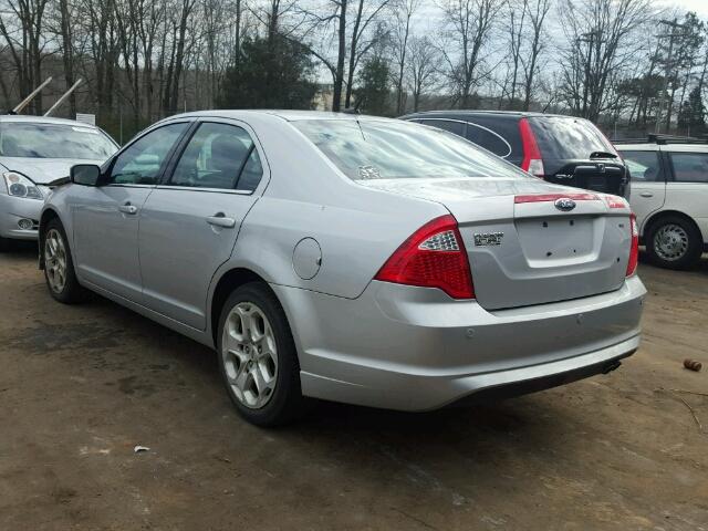 3FAHP0HA1AR396362 - 2010 FORD FUSION SE GRAY photo 3