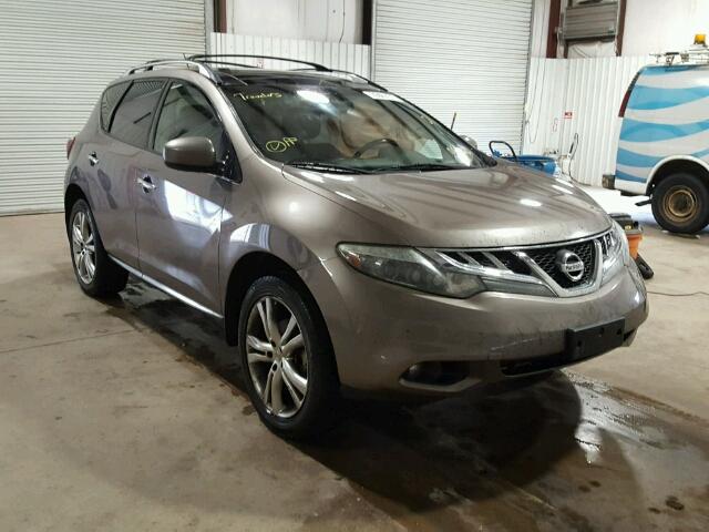 JN8AZ1MU3BW052210 - 2011 NISSAN MURANO S TAN photo 1